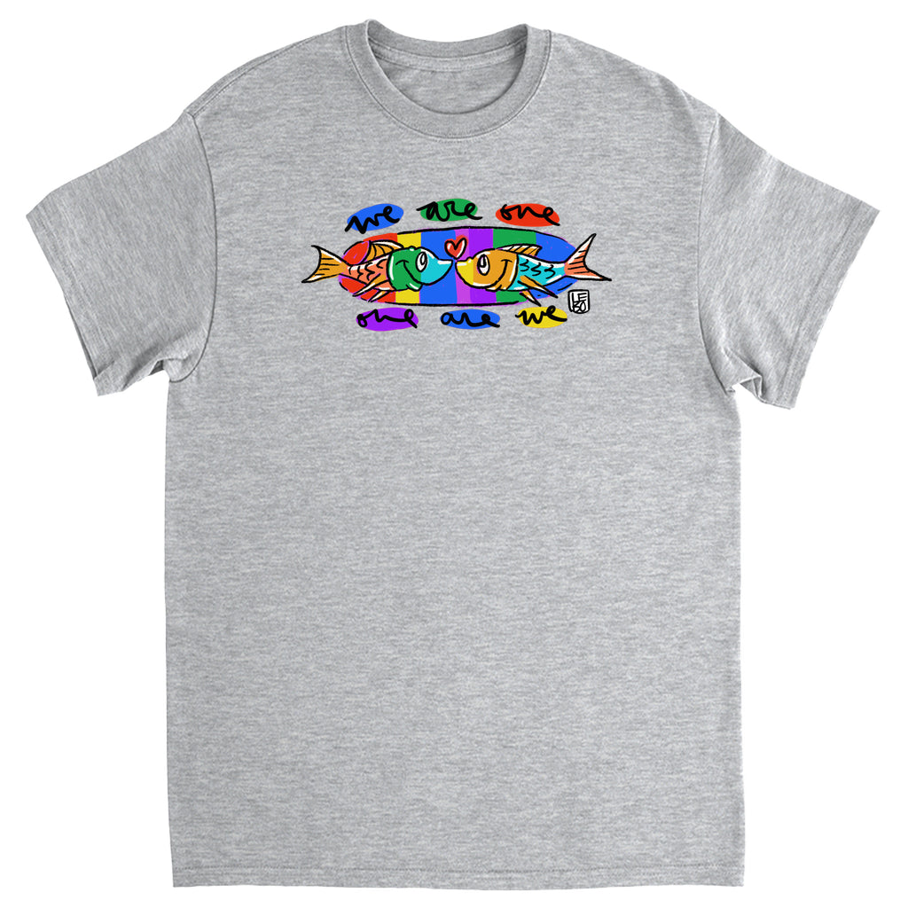 We are One, One are We - Rainbow Collection - Lebo Unisex Short Sleeve T-Shirt
